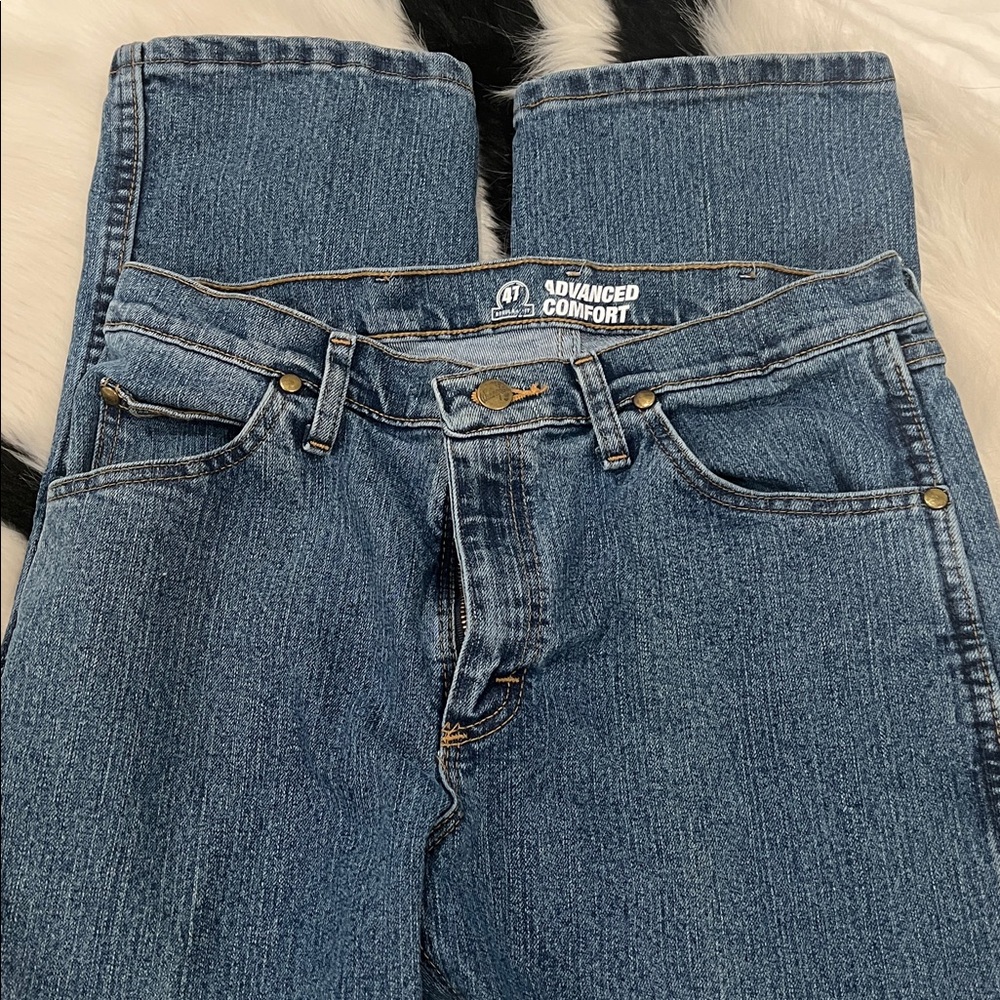 Men’s Wrangler Dark Blue Denim Jeans